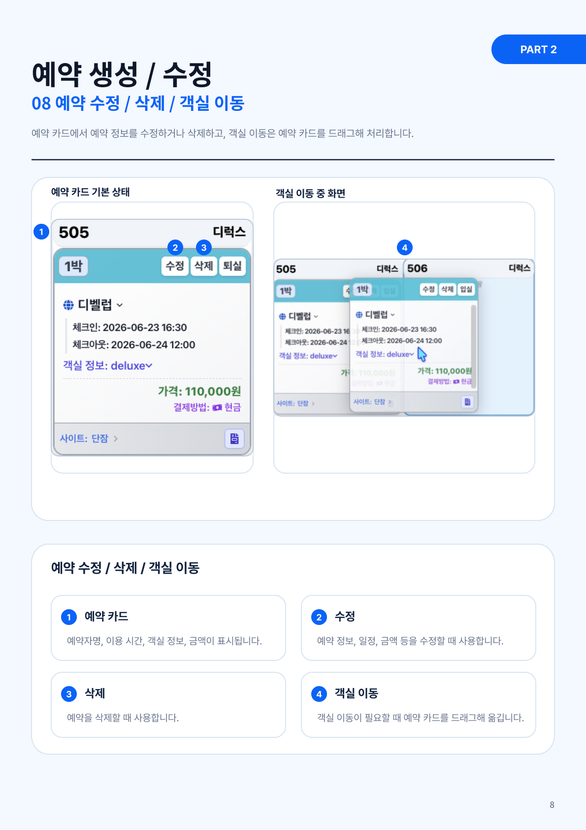 PMS 매뉴얼 9페이지